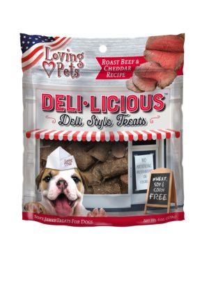 Deli•Licious Roast Beef & Cheddar Dog Treats